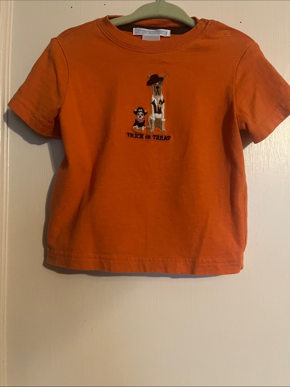 Janie and Jack - Halloween Graphic T 6-12 months
